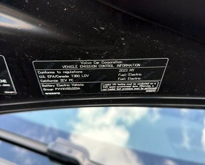 2023 Volvo XC40 Recharge Pure Electric Twin Plus