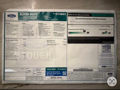 2026 Ford F-450SD Platinum DRW