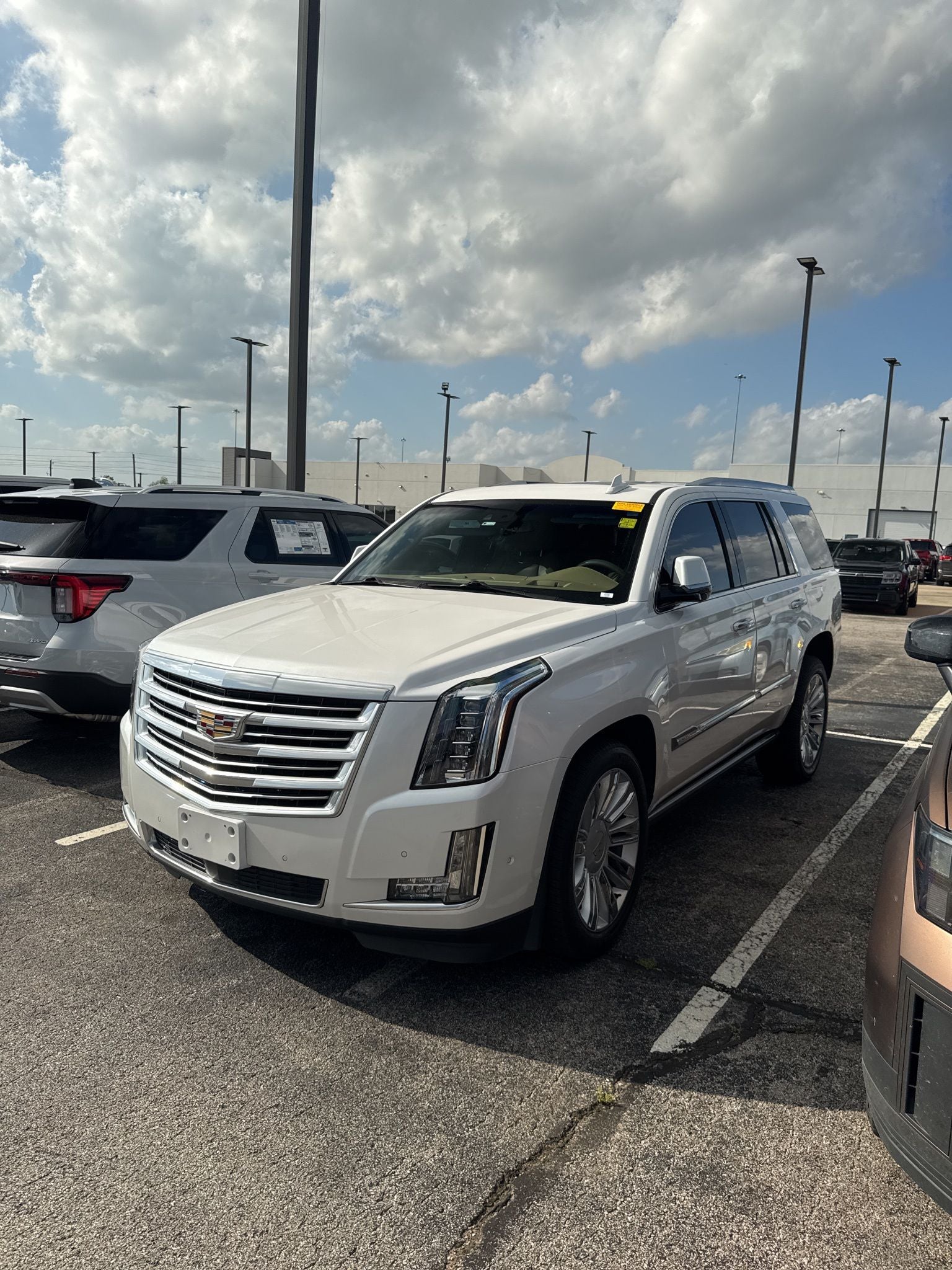 2018 Cadillac Escalade Platinum Edition